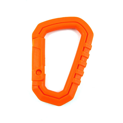 D-shape Camping Carabiners Reusable Snap Type Keychain