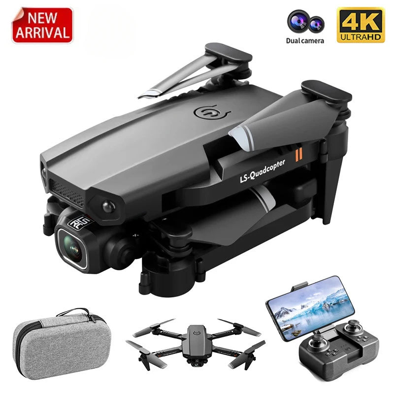 New XT6 Mini Drone 4K 1080P HD Camera WiFi Fpv Air Pressure Altitude