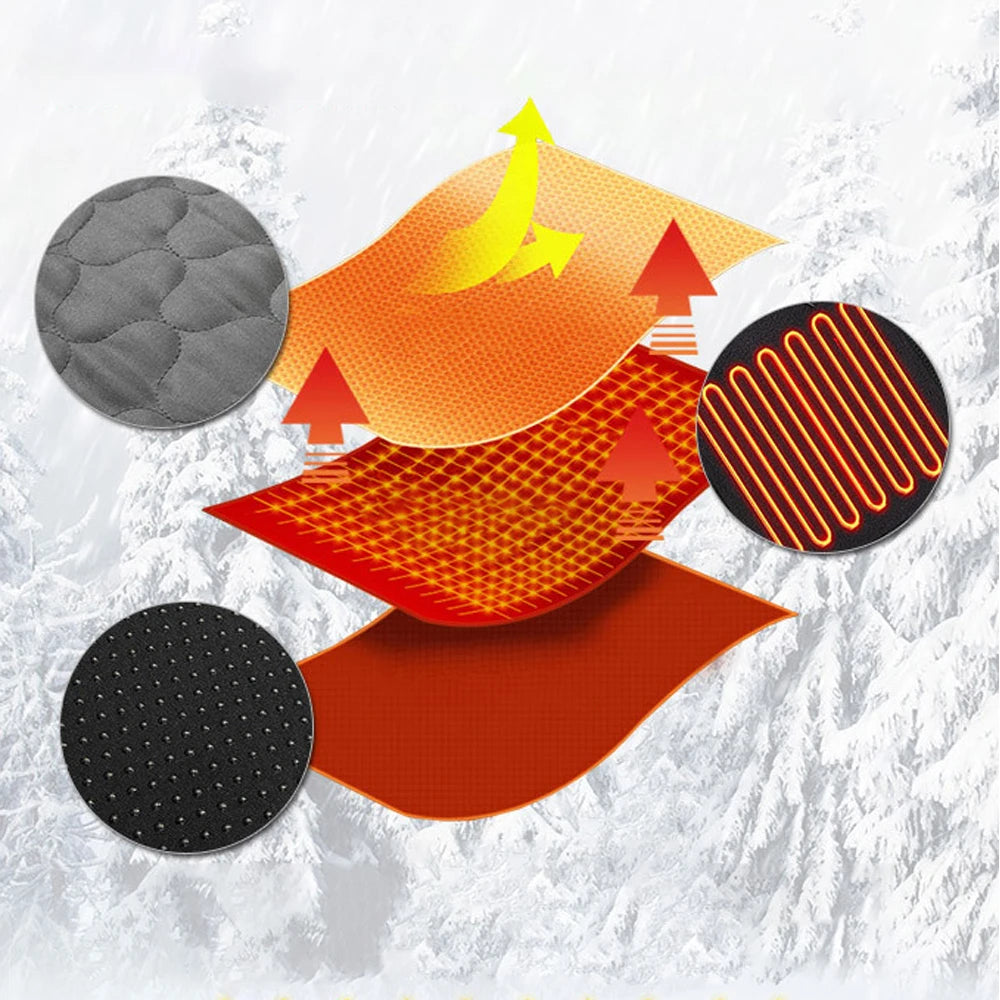 Heated Sleeping Bag Pad Mattress USB Power