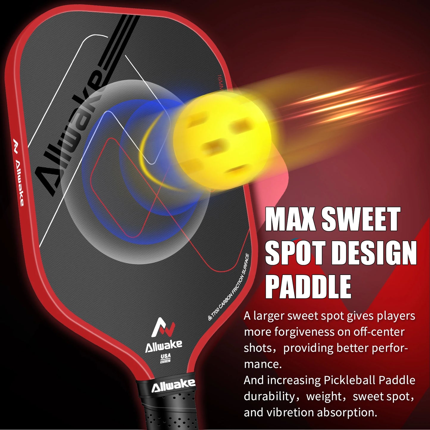 ALLWAKE Pickleball Paddle