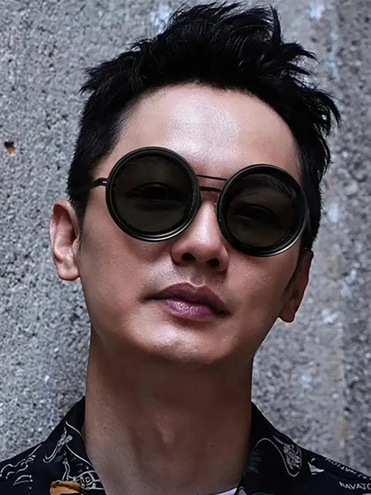 Adjustable 1-9 levels Sunglasses ND Filter Fishing Polarized