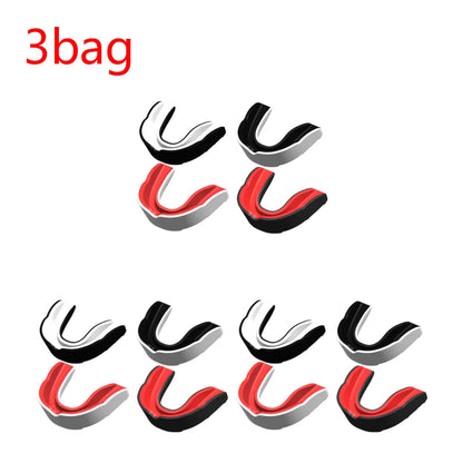 4PCS/bag Mouth Guard Boxing Taekwondo Wrestling Fighting Football