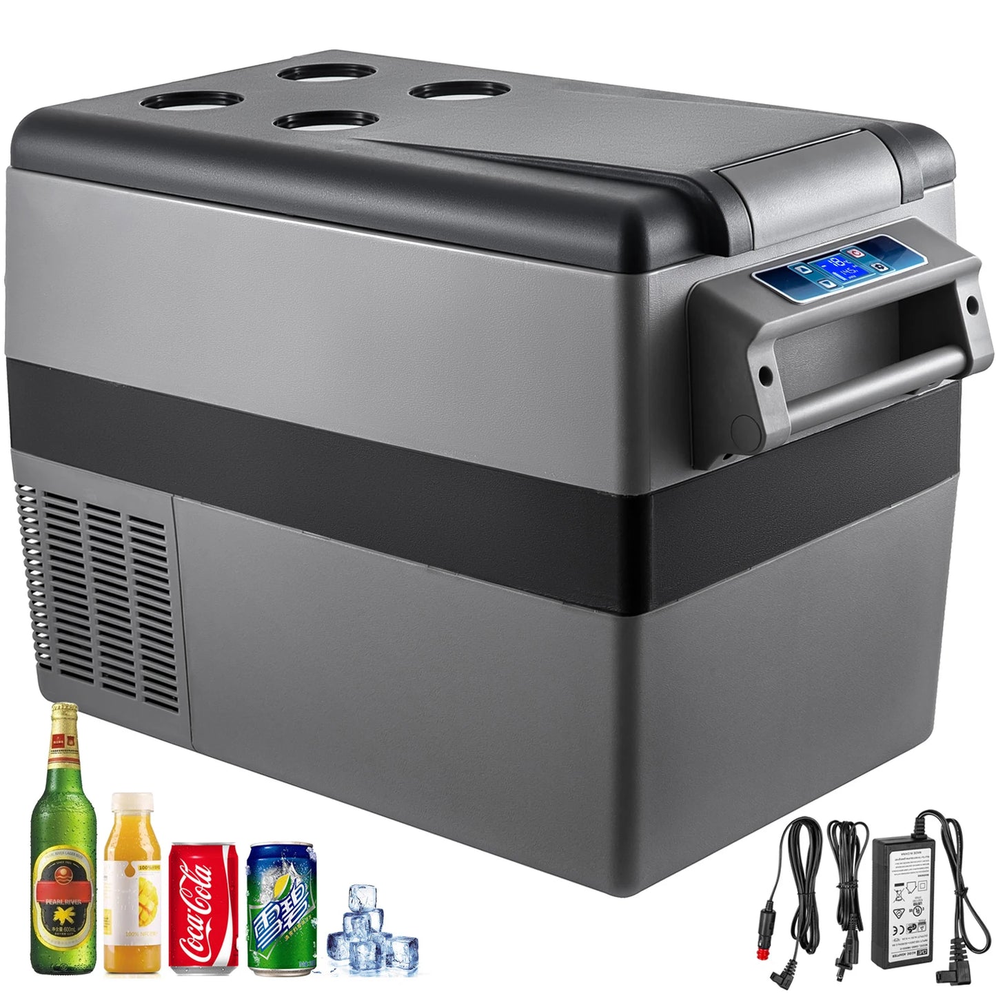 SucceBuy 20L 22L 35L 45L 55L Car Refrigerator Mini Fridge Freezer