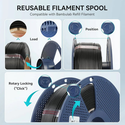 SUNLU PLA PETG PLA Plus Filaments 10 Rolls