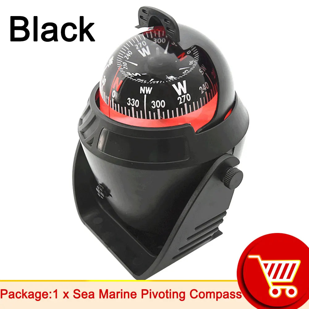 Waterproof Nautical Compass Sea Pivoting Marine Boat