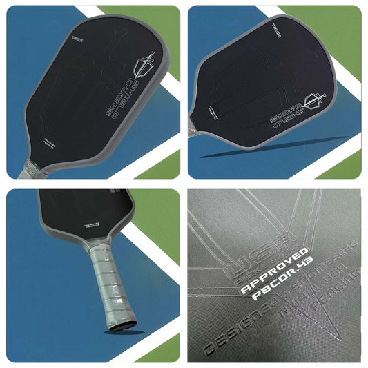 J2nf 16mm Sword & Shield Pickleball Paddle, Gen. 4.5