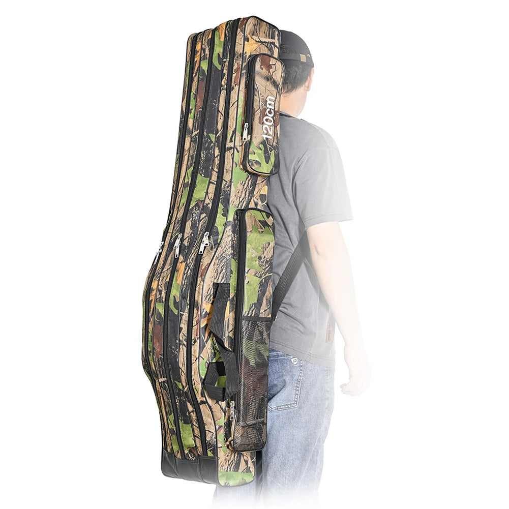 3 Layer Fishing Pole Storage Bag Waterproof