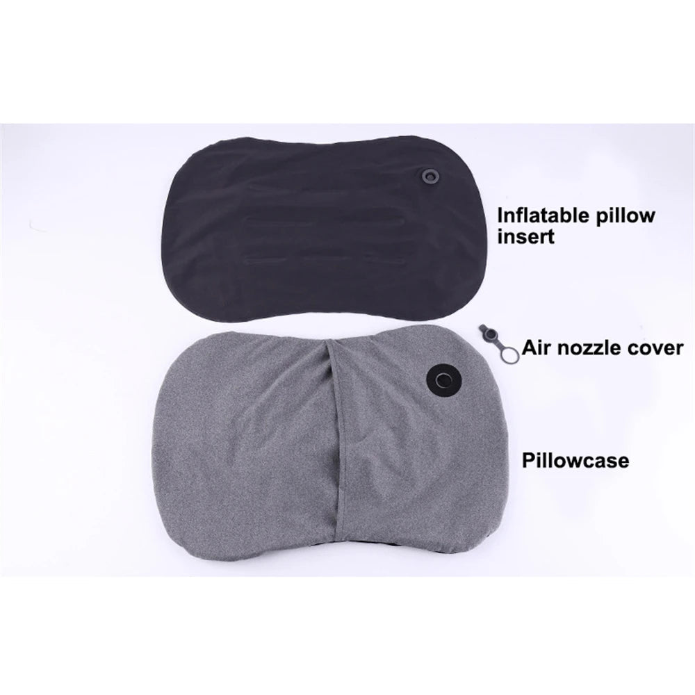 Portable Inflatable Pillow Outdoor Travel Cushion