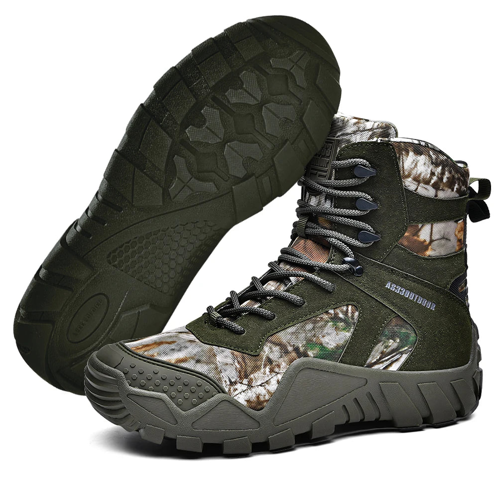 Men's waterproof hiking boots, lightweight