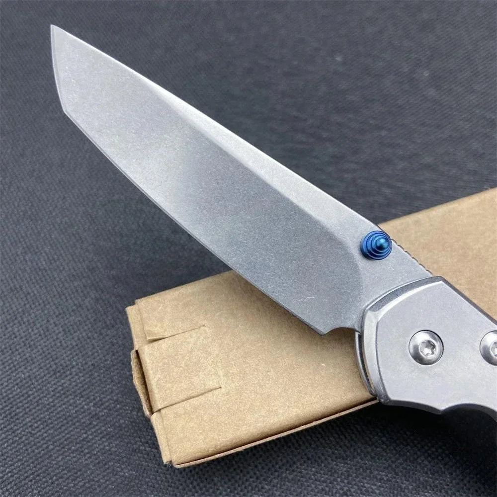 CR Pocket Folding Knife 440C Blade 420 Steel Handle
