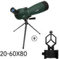 SV28 Spotting Scope 50/60/70/80mm Powerful Zoom With Tripod Waterproof