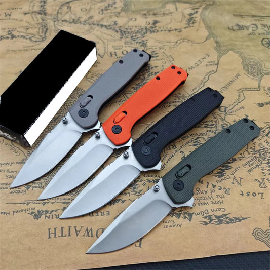 Folding Pocket Knives D2 Drop Point Blade