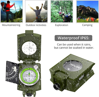 Sighting Compass for Camping Navigation,
