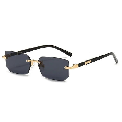 Retro Sunglasses Rimless Sun Glasses