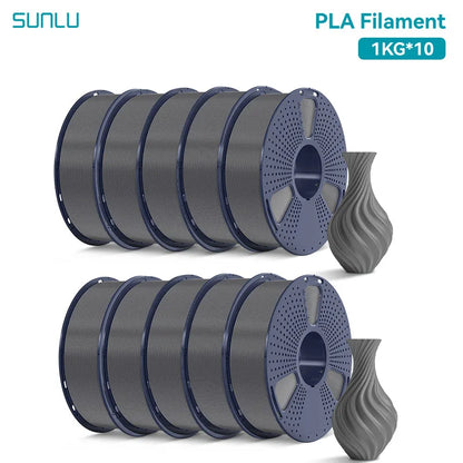 SUNLU PLA PETG PLA Plus Filaments 10 Rolls