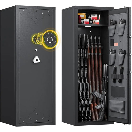 Home Large Gun Safe with Adjustable Racks