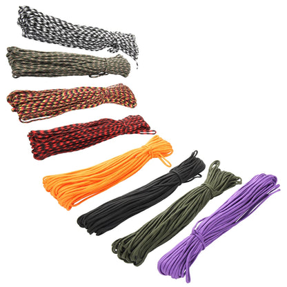 100FT Paracord 550 Rope Parachute Cord Multifunction Outdoor