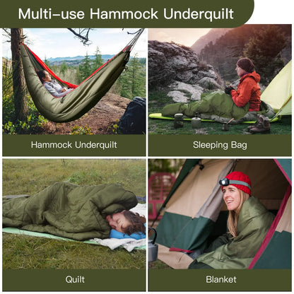 Night Cat Hammock Under quilts Sleeping Bag
