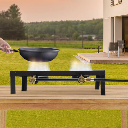 Portable Dual Propane Gas Burner