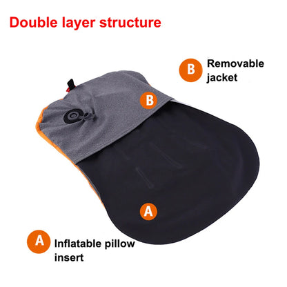 Portable Inflatable Pillow Outdoor Travel Cushion