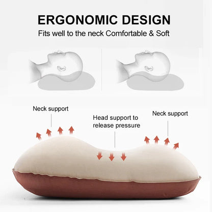 Camping Pillow Portable Self Inflating Sleeping Pillow