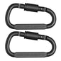 1/2/6 Piece Carabiner Set For Key Camping Survival