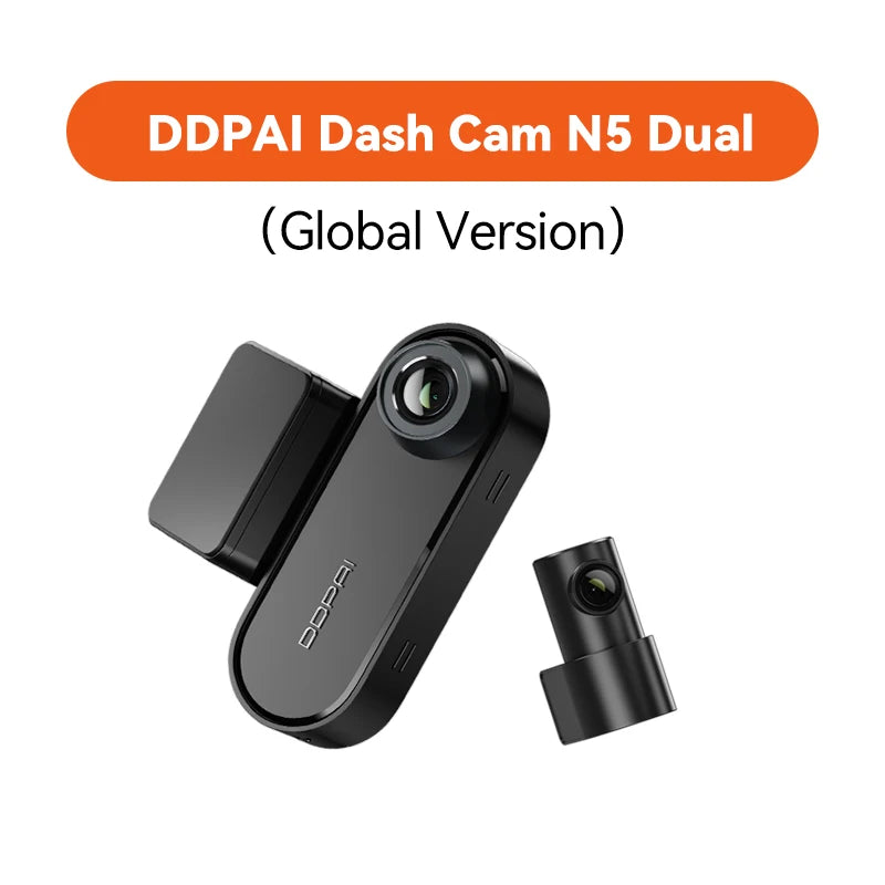 DDPAI Dash Cam N5 Dual Front and Rear
