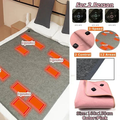 Camping Mattress Heated Mat Thermal Pad