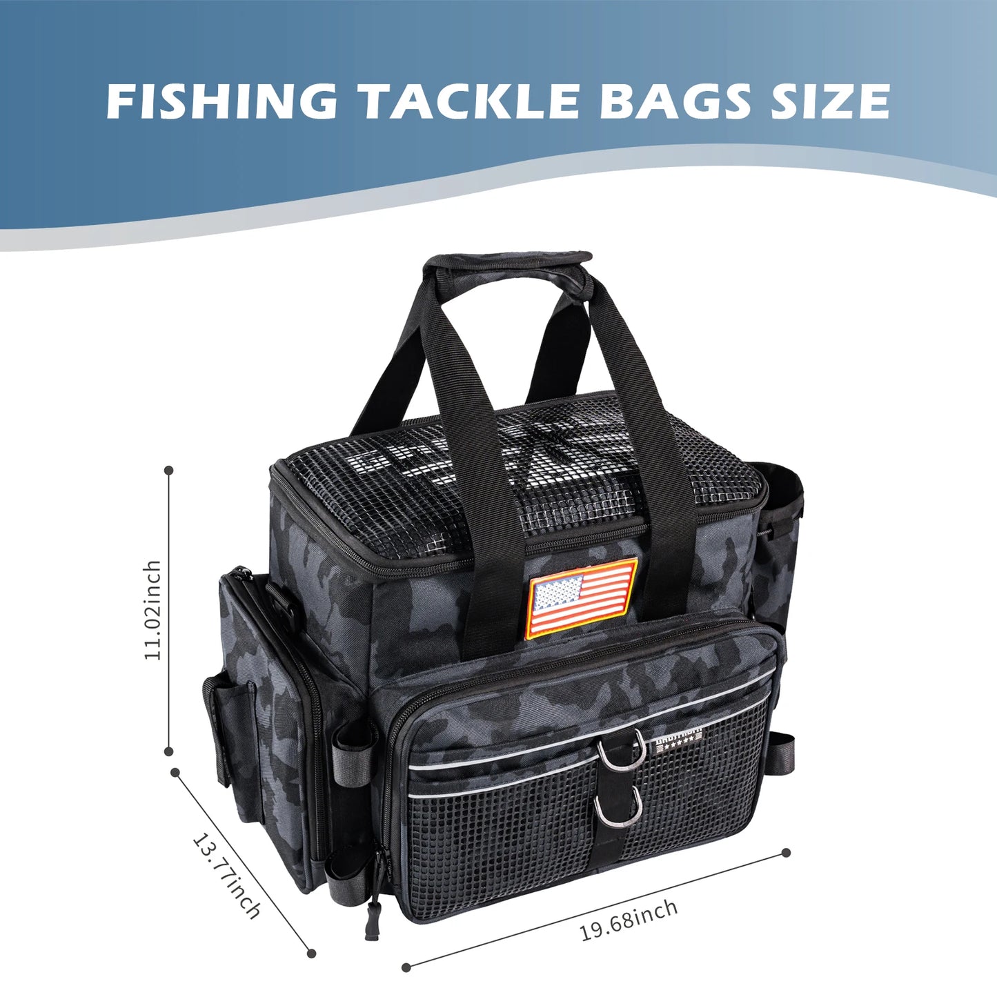 Fishing Tackle Bags Salt Water Resistant
