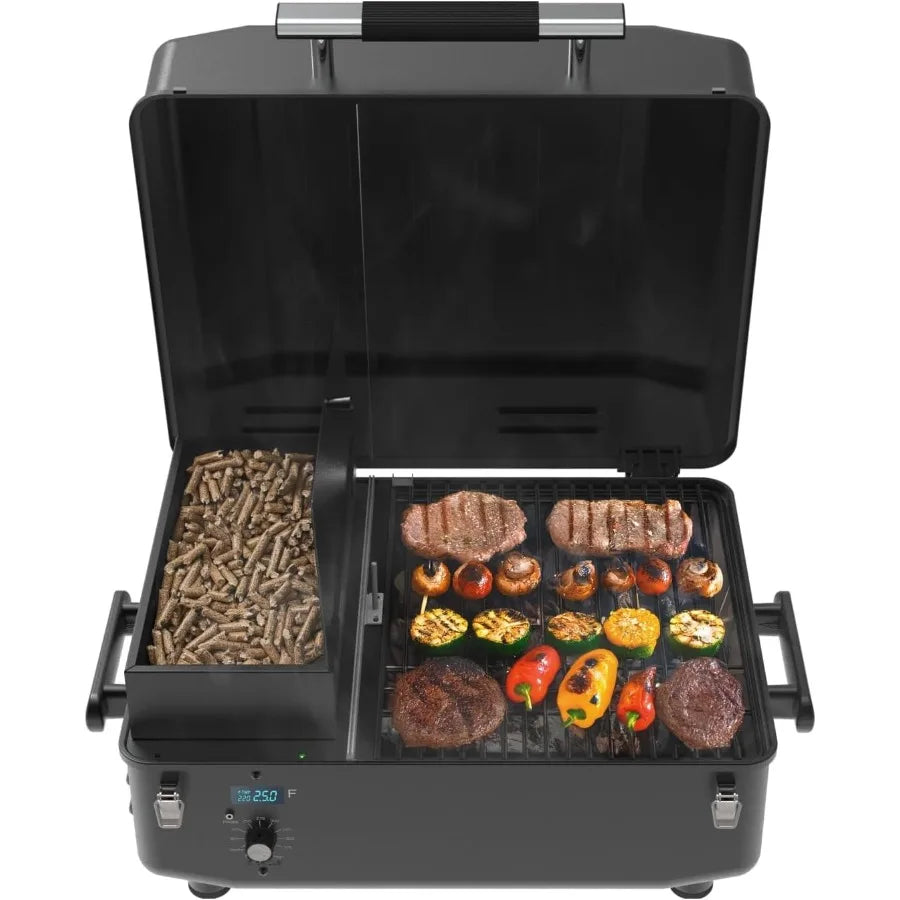 200A Table Top Wood Pellet Grill Pellet Smoker