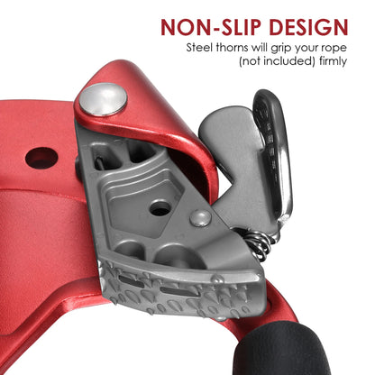 Vertical Rope Ascender Hand Ascender Aluminum