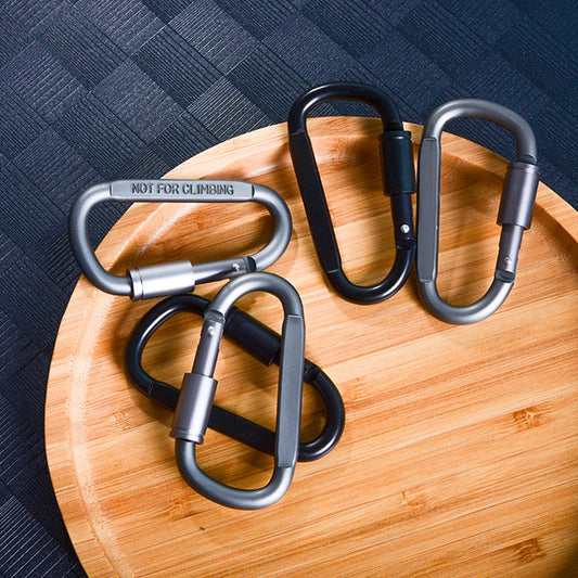 1/2/6 Piece Carabiner Set For Key Camping Survival