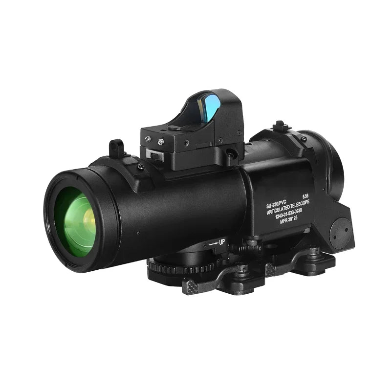 1x-4x Fixed Dual Purpose Scope With Mini Red Dot