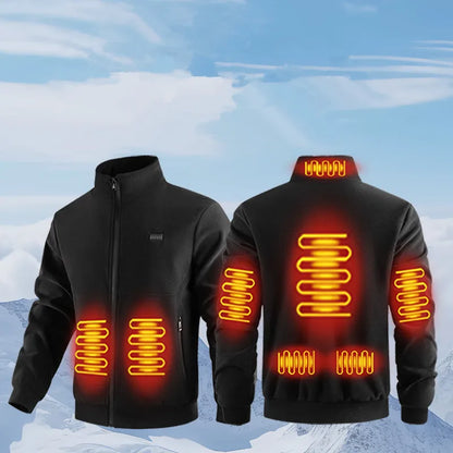 Winter Fleece Heating Warm Jacket For Both Men Women