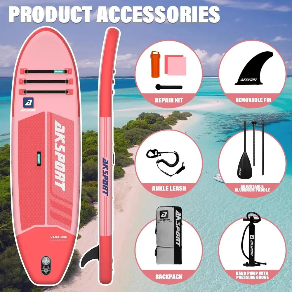 Inflatable Stand Up Paddle Board Premium SUP Accessories