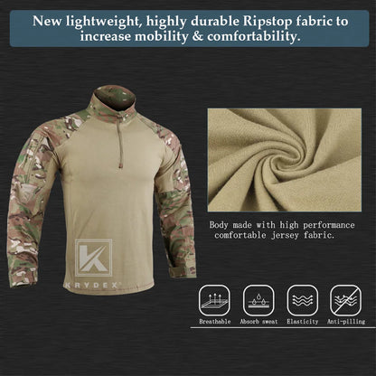 KRYDEX Tactical Combat Suit Shirt & Pants