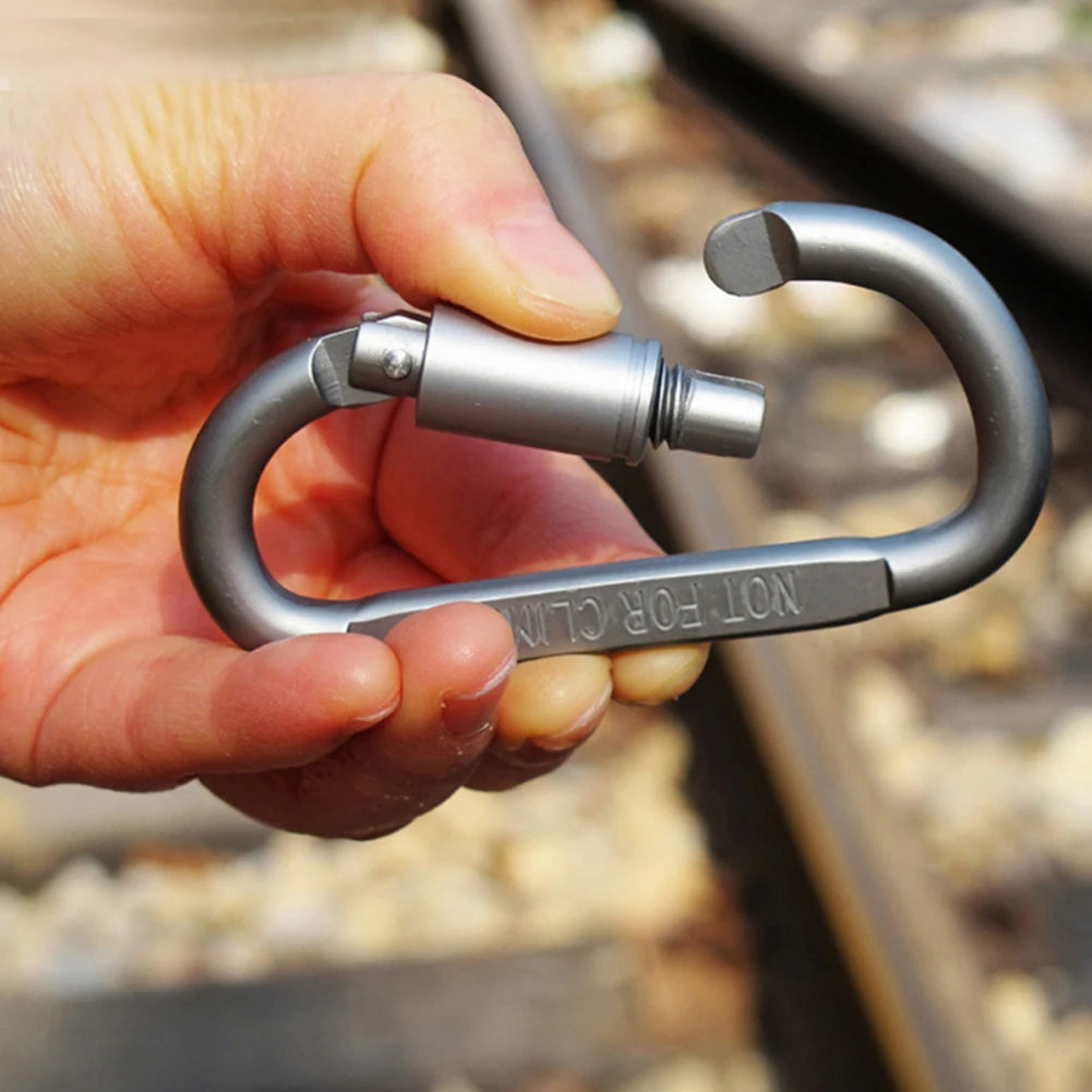1/2/6 Piece Carabiner Set For Key Camping Survival