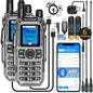 GMRS Handheld Radio Ham Radio Long Range Rechargeable Walkie