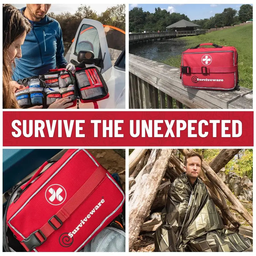 238 Pcs Premium Emergency Survival First Aid Kit