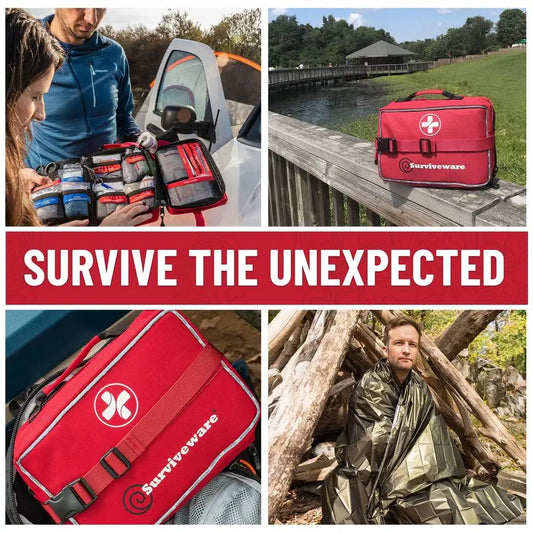 238 Pcs Premium Emergency Survival First Aid Kit