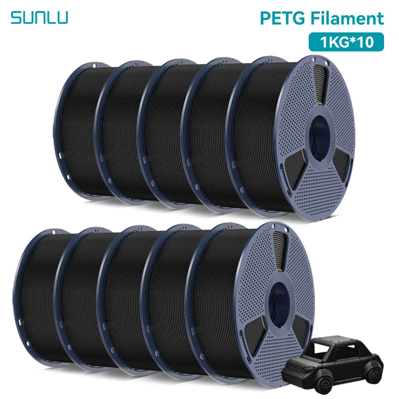 SUNLU PLA PETG PLA Plus Filaments 10 Rolls