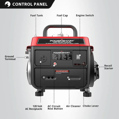 1200Watt Portable Generator with Super Quiet