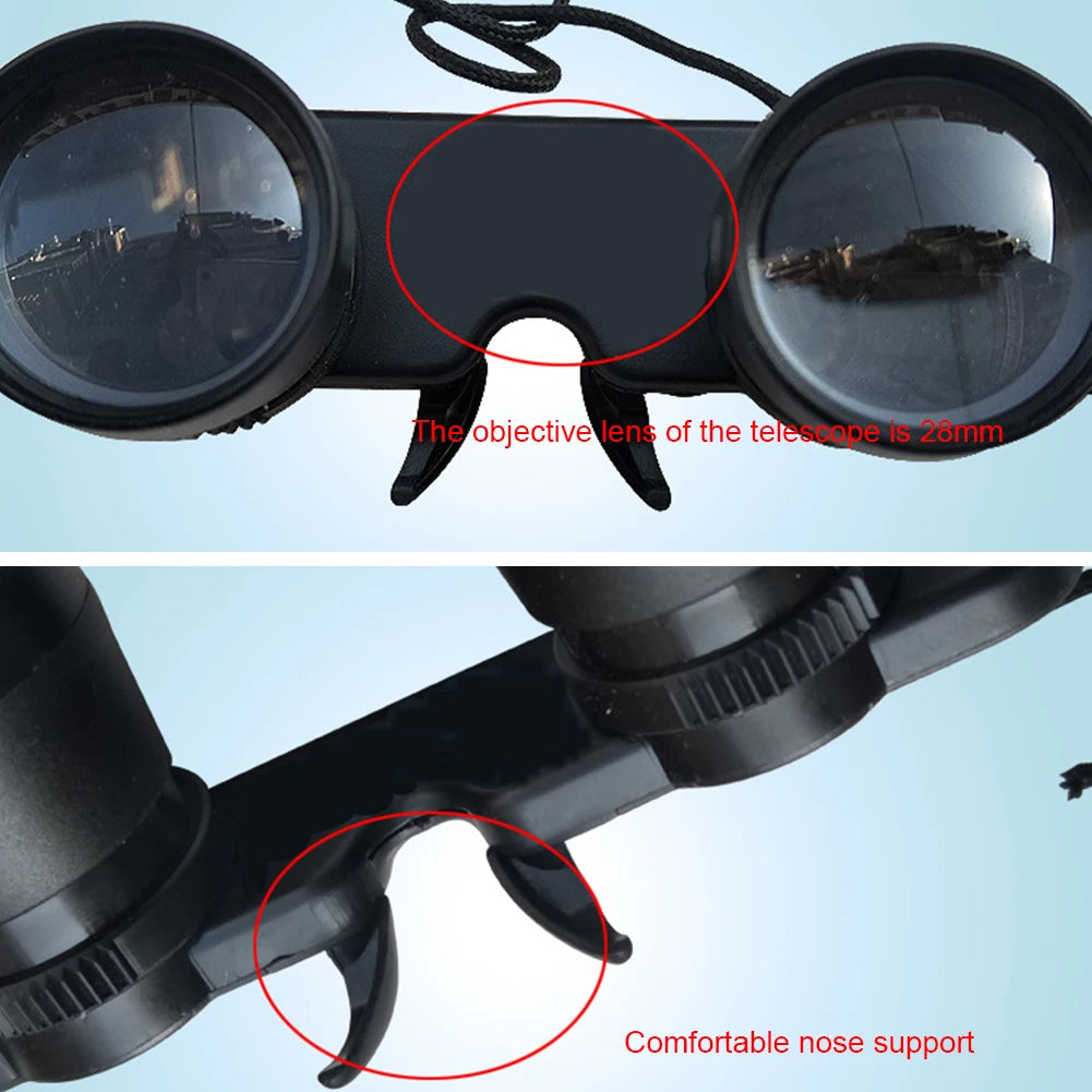 Sun Glasses Adjustable Zoom Fishing Binoculars Optical