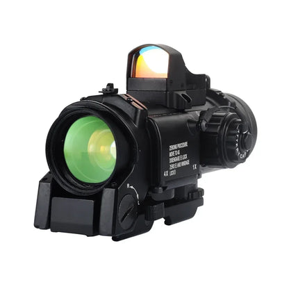 1x-4x Fixed Dual Purpose Scope With Mini Red Dot