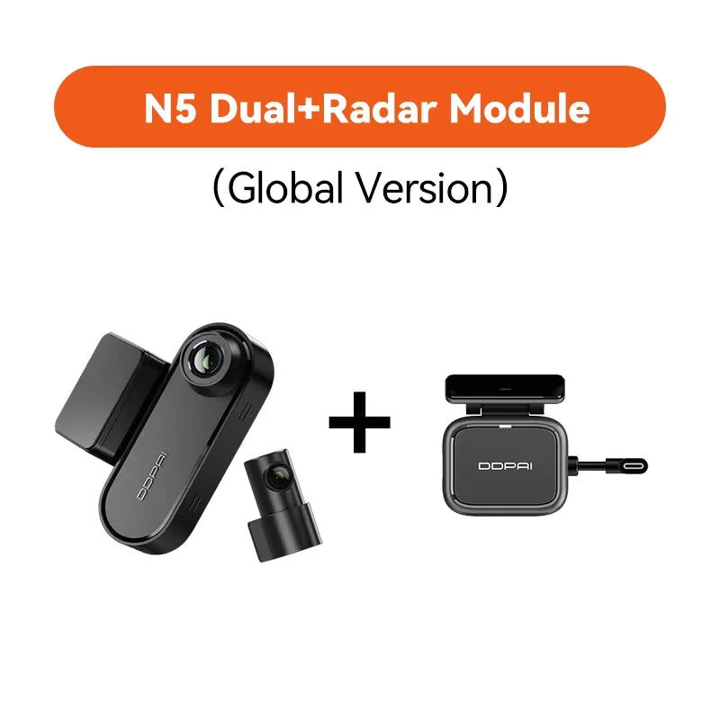 DDPAI Dash Cam N5 Dual Front and Rear