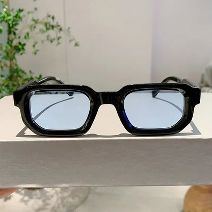 New Men Vintage Rectangle Frame Sunglasses