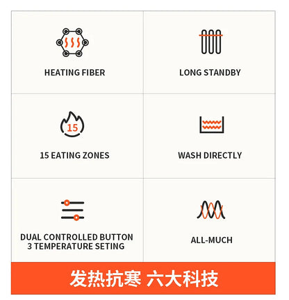 Electric Heated Jackets Men Women Sportswear