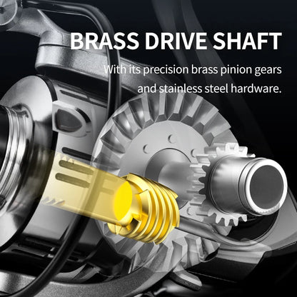 Rooblinos VX Real 4+1BB Ultralight Max Drag Fishing Reel