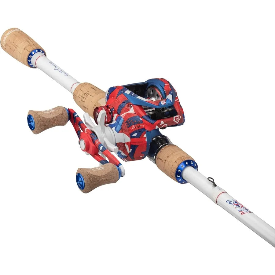 Krazy Americana Baitcast Combo 7' 1pc Medium Heavy IM7 Graphite