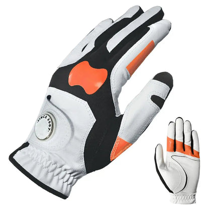 Left Hand Golf Gloves Grip Trainer Reduce Golf Hook Ball